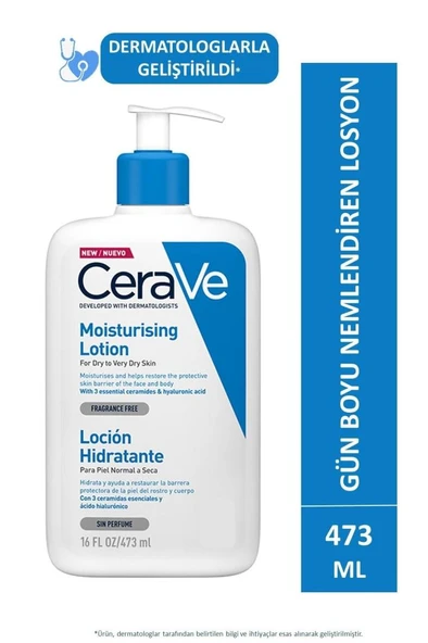 Cerave Moisturising Lotion Nemlendirici Losyon 473 ml ürün görseli 1