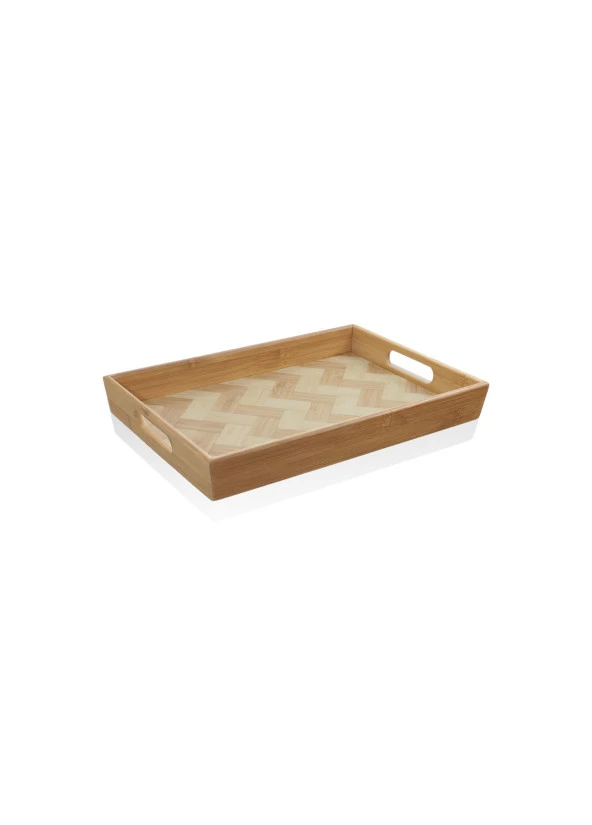 The Mia Wicker Bambu Tepsi 33x23 cm TPS0074 ürün görseli 1