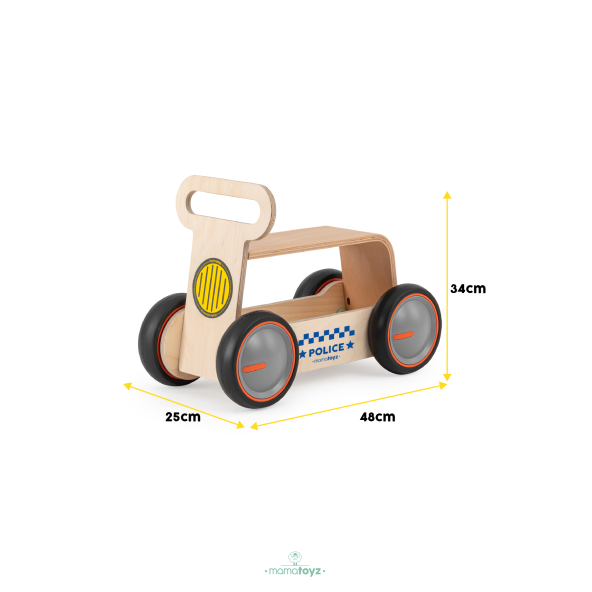 Driveme Wood Polis Yürüteç - Resim 5