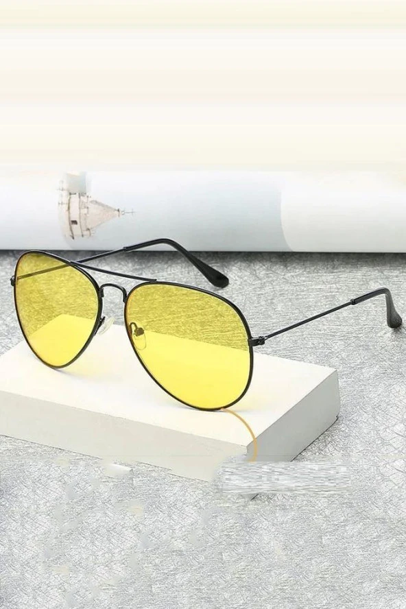 Zhlbutik Aviator Design UV400 Güneş Gözlüğü Sürüş Gözlüğü ürün görseli 1