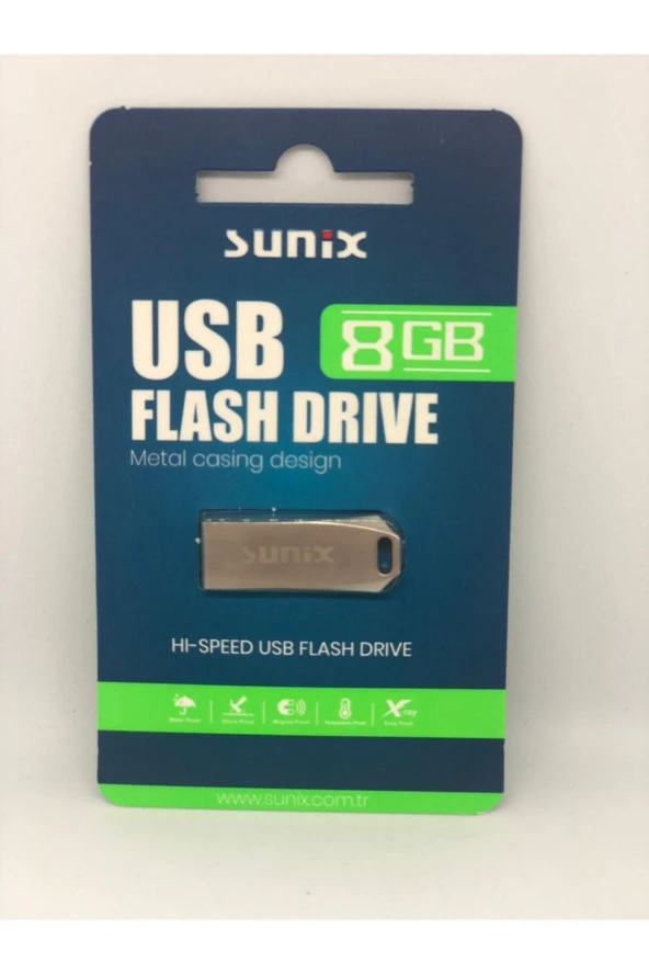 Sunıx 8gb Usb Metal Flash Bellek ürün görseli 1