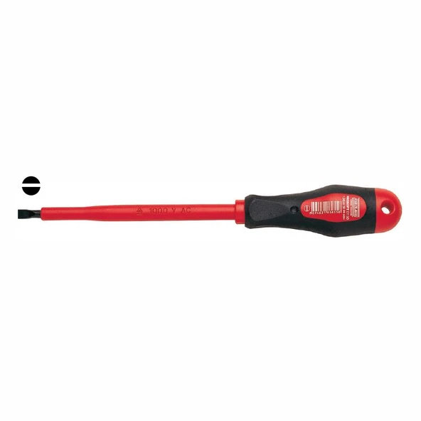 Cer-pa Prosoft İzoleli Düz Uçlu Tornavida 5.5x125 ürün görseli 1