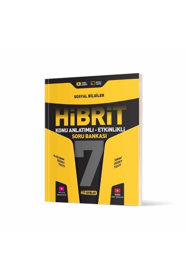 Hız 7. Sınıf Hibrit Sosyal Bilimler Soru Bankası ürün görseli 1