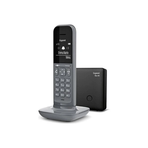 GIGASET CL390 Kablosuz LCD Ekranlı Telefon Gri ürün görseli 1