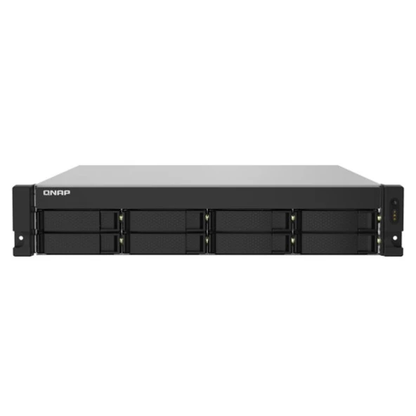 QNAP TS-832PXU-RP-4GB ALPINE AL324 QC 4 GB RAM- 8-diskli Rack Nas Server (Disksiz) ürün görseli 1