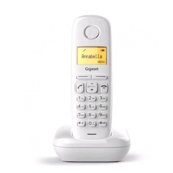 GIGASET A170 Kablosuz LCD Ekranlı Telefon Beyaz ürün görseli 1