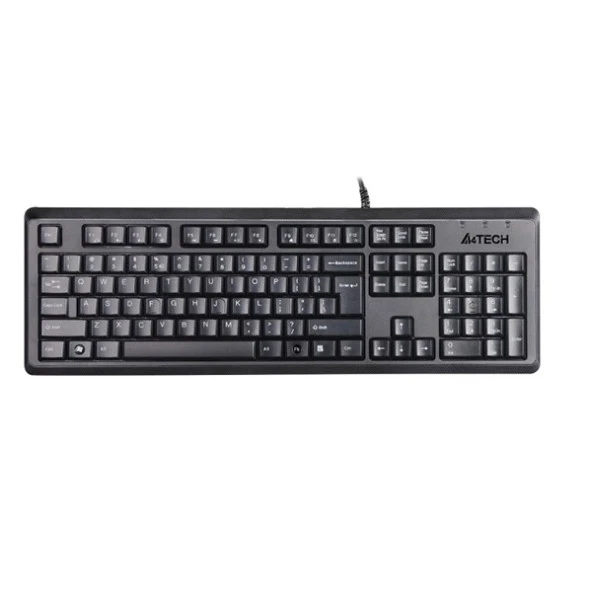 A4 TECH KR-92 USB Q Trk Siyah Multimedya Klavye Suya Dayanıklı - Resim 2