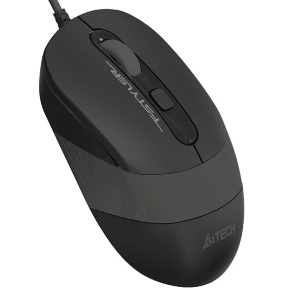 A4 TECH FM10 USB 1600dpi Optic Siyah/Gri Mouse - Resim 2