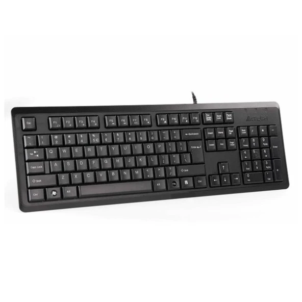 A4 TECH KR-92 USB Q Trk Siyah Multimedya Klavye Suya Dayanıklı - Resim 3
