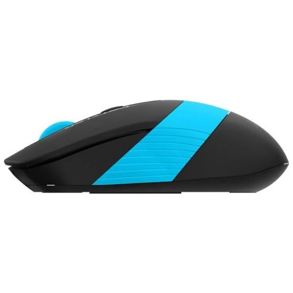 A4 TECH FG10 Kablosuz 2000dpi Optic Siyah/Mavi Mouse - Resim 3