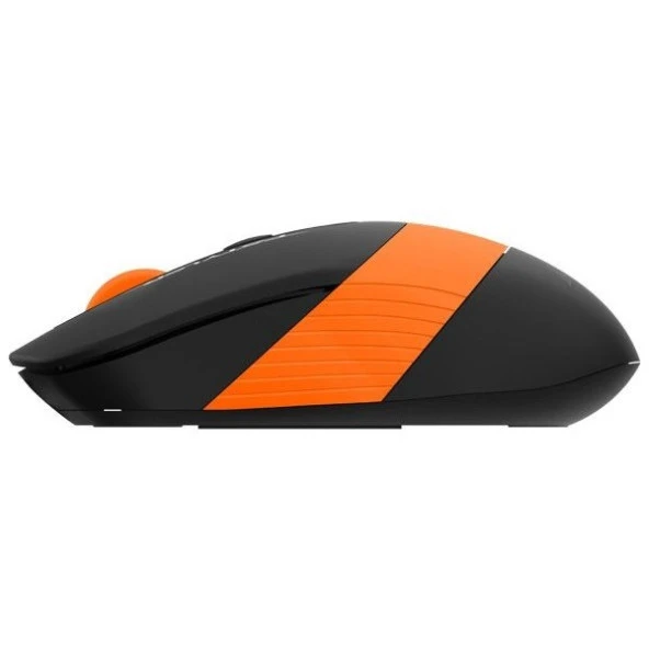 A4 TECH FG10 Kablosuz 2000dpi Optic Siyah/Turuncu Mouse - Resim 4
