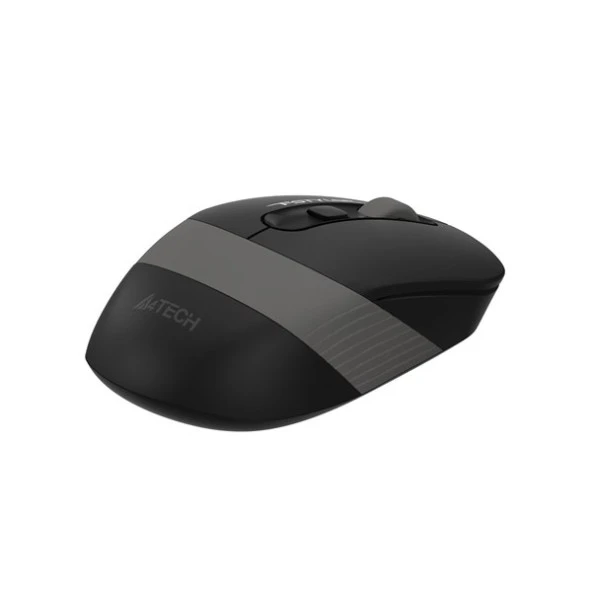 A4 TECH FG10S Kablosuz Sessiz 2000dpi Optic Siyah/Gri Mouse - Resim 4