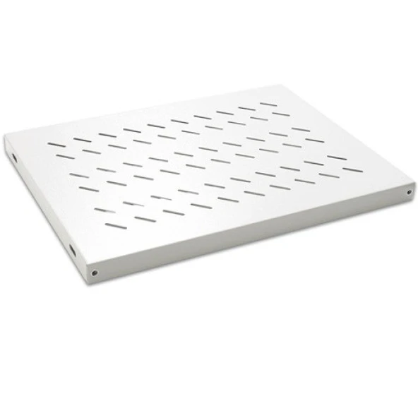 AGER 19" 1U Beyaz Duvar Tipi Kabinet Rafı AA-RMR01U25-A-B1 ürün görseli 1
