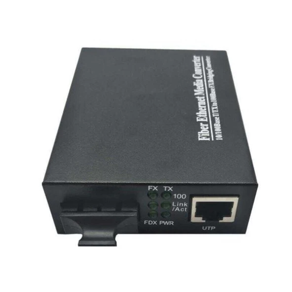 BIFO 09MC-1000SCSMDXA SM Fiber Converter Ethernet Medya Dönüştürücü ürün görseli 1