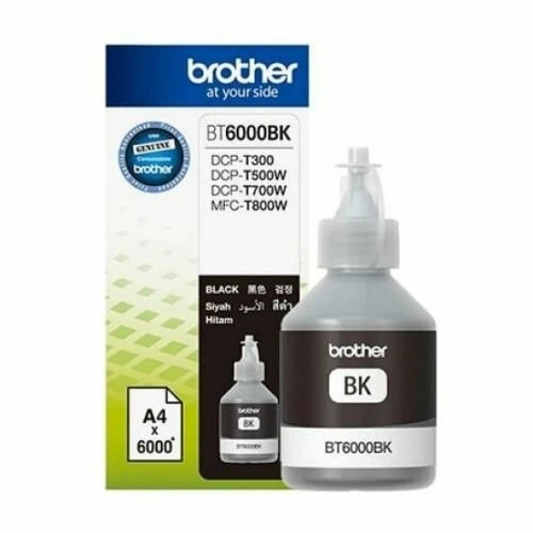 BROTHER BT6000BK Siyah Tanklı Sistem Mürekkebi ürün görseli 1