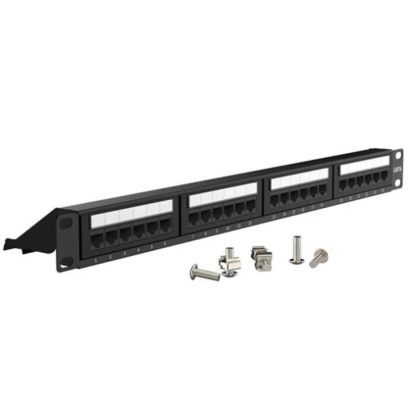 CODEGEN 1U 24port Cat6 Utp Patch Panel COD624 ürün görseli 1
