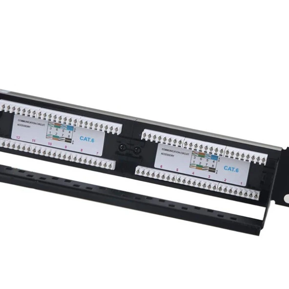 CODEGEN 1U 24port Cat6 Utp Patch Panel COD624 - Resim 3