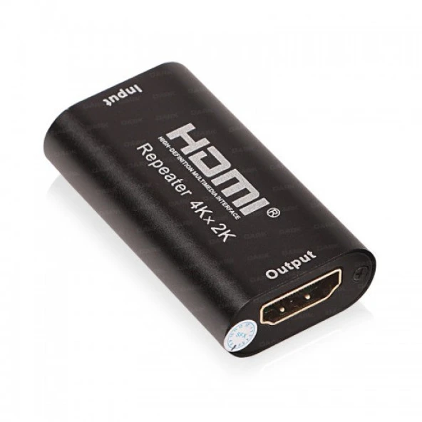 DARK 1port DK-HD-E102 1port HDMI (giriş) 1port HDMI (çıkış) 1920x1080 HDMI Repeater 40metre mesafeye kadar ürün görseli 1