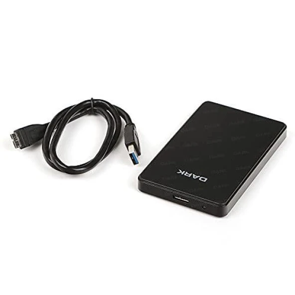 DARK 2.5" USB 3.0 DK-AC-DSE29 Sata Alüminyum Harddisk Dock Siyah ürün görseli 1