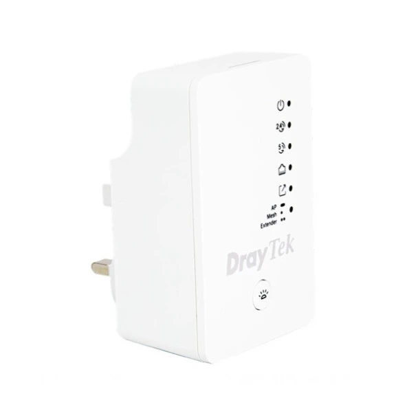 DRAYTEK Vigor AP802 AC1200 Dual Band Mesafe Genişletici Kurumsal Access Point Priz Tip ürün görseli 1