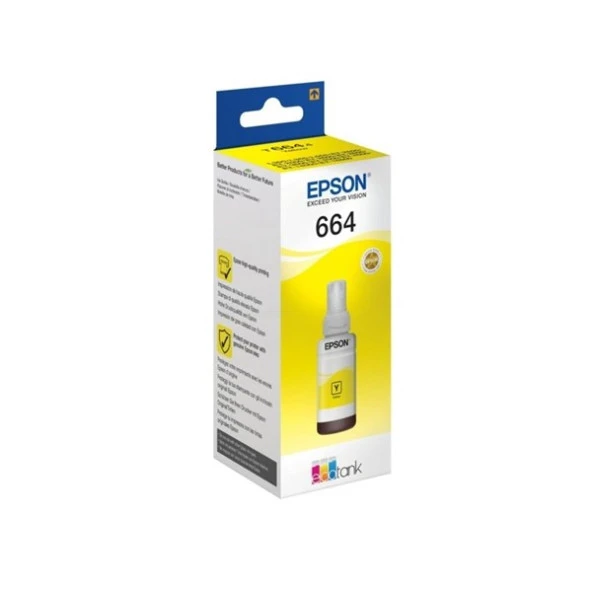 EPSON T66444A Sarı 70ml Tanklı Sistem Mürekkebi ürün görseli 1