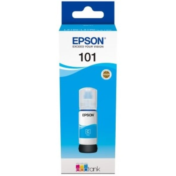 EPSON T03V24A 101C Mavi 70ml Tanklı Sistem Mürekkebi ürün görseli 1