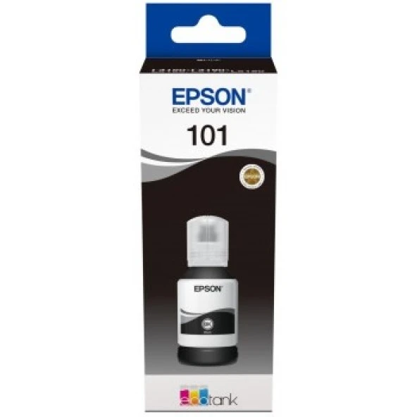 EPSON T03V14A 101BK Siyah 127ml Tanklı Sistem Mürekkebi ürün görseli 1