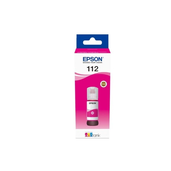 EPSON C13T06C34A 112 Kırmızı 70ml Tanklı Sistem Mürekkebi ürün görseli 1