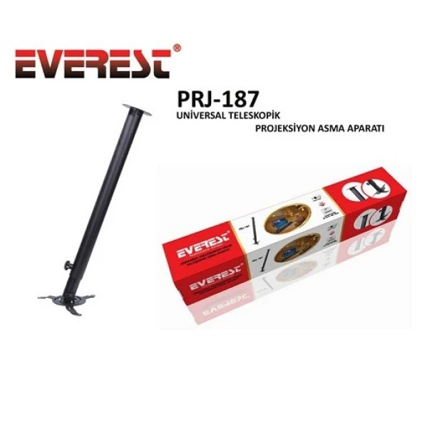 EVEREST PRJ-187 63-102cm Projeksiyon Askı Aparatı ürün görseli 1