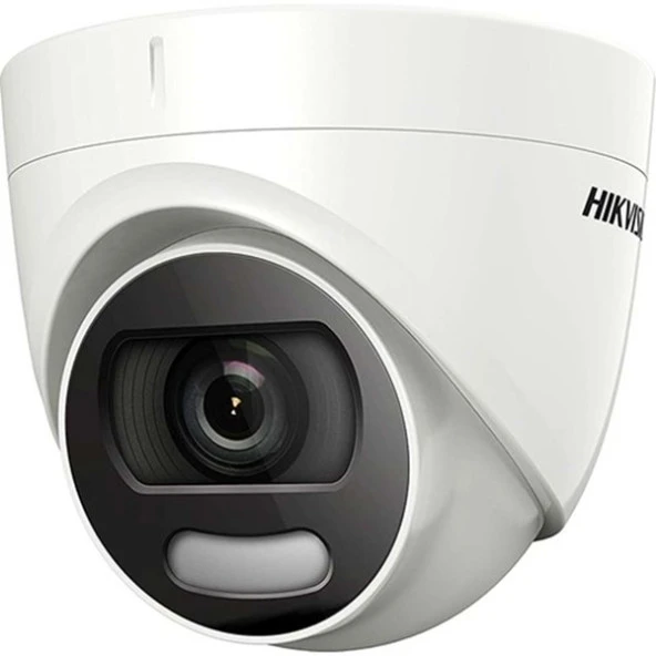 HIKVISION 2MP DOME 3.6MM COLOR-VU DS-2CE70DF0T-PF 20metre 4in1 Güvenlik Kamerası ürün görseli 1