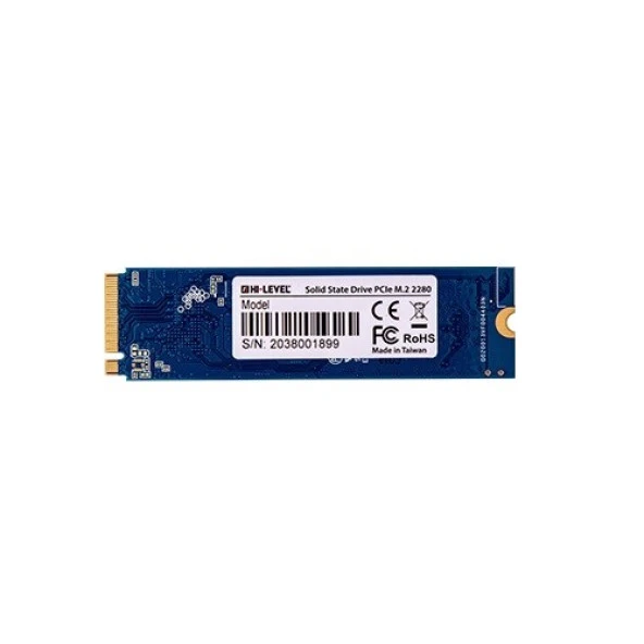 HI-LEVEL 256GB HLV-M2PCIeSSD2280/256G 3300- 1200MB/s M2 PCIe NVMe Gen3 Disk ürün görseli 1