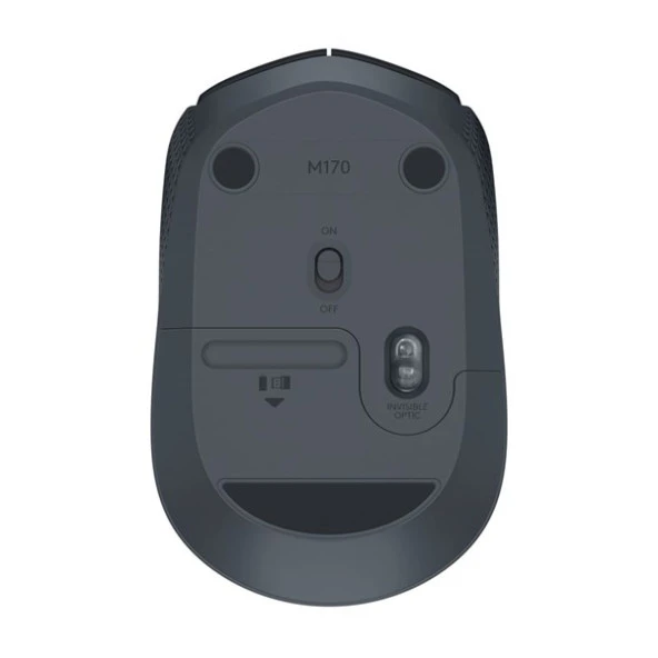 LOGITECH M171 Kablosuz Optic Siyah Mouse 910-004424 - Resim 4