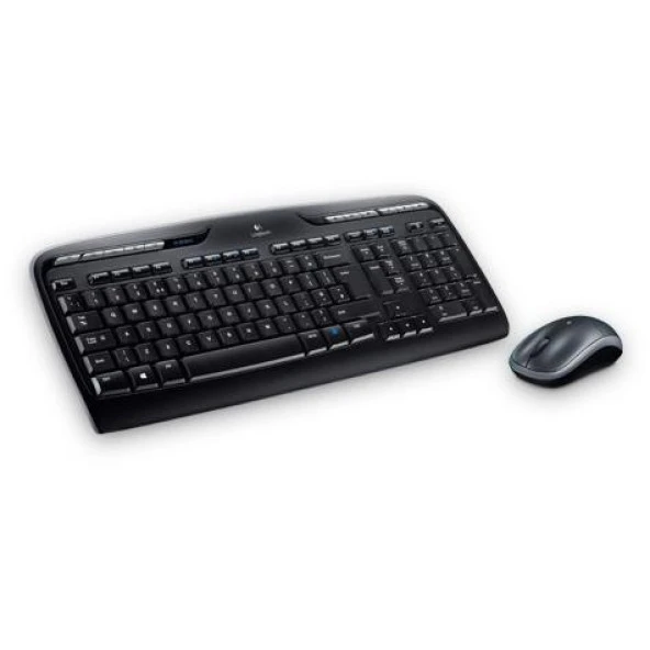LOGITECH MK330 Kablosuz Q Trk Siyah Multimedya Klavye - Mouse Set Set 920-003988 ürün görseli 1