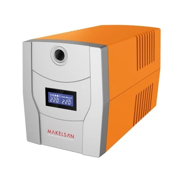 MAKELSAN 1500VA LION PLUS LINE INTERACTIVE LCD EKRAN UPS ürün görseli 1
