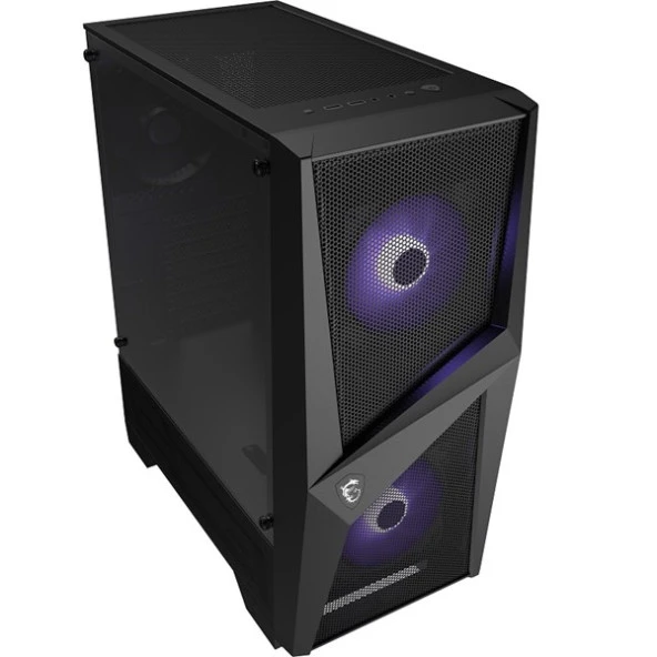 MSI MAG FORCE 100M Gaming Mid-Tower PC Kasası - Resim 2