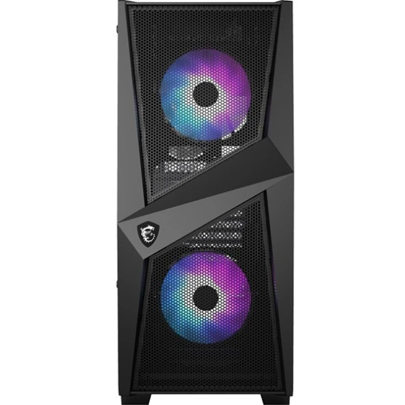 MSI MAG FORGE 100R Gaming Mid-Tower PC Kasası Siyah ürün görseli 1