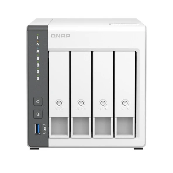 QNAP TS-433-4G ARM QC 4 GB RAM- 4-diskli Nas Server (Disksiz) ürün görseli 1
