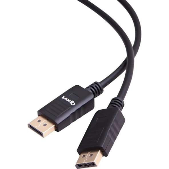 QPORT Q-DP01 1.8metre Display Görüntü Adaptörü Siyah ürün görseli 1
