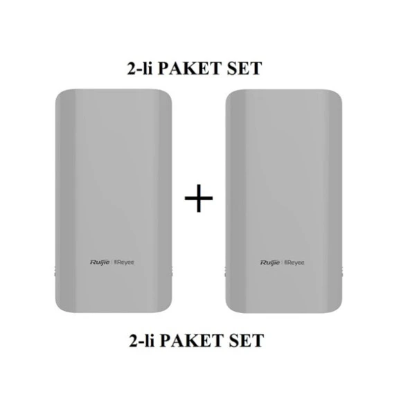 RUIJIE REYEE RG-EST310 10dbi 867mbps 5ghz 1km Harici Access Point 2-li Set ürün görseli 1