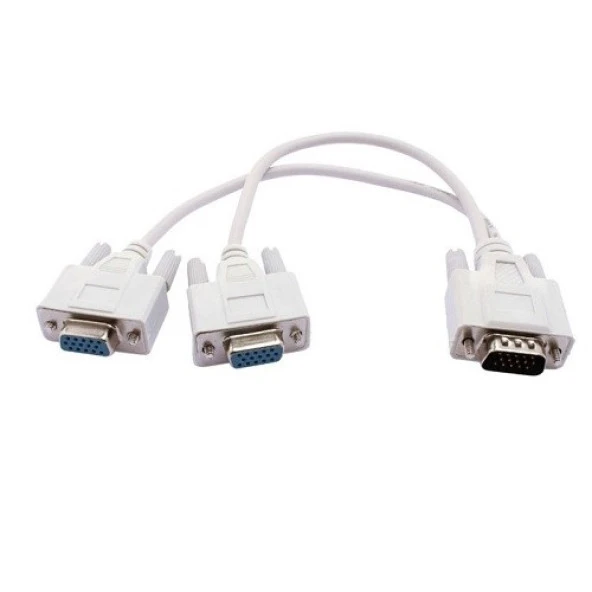 S-LINK SL-VGA152 30cm VGA (E) - 2-li VGA (D) Görüntü Kablosu ürün görseli 1