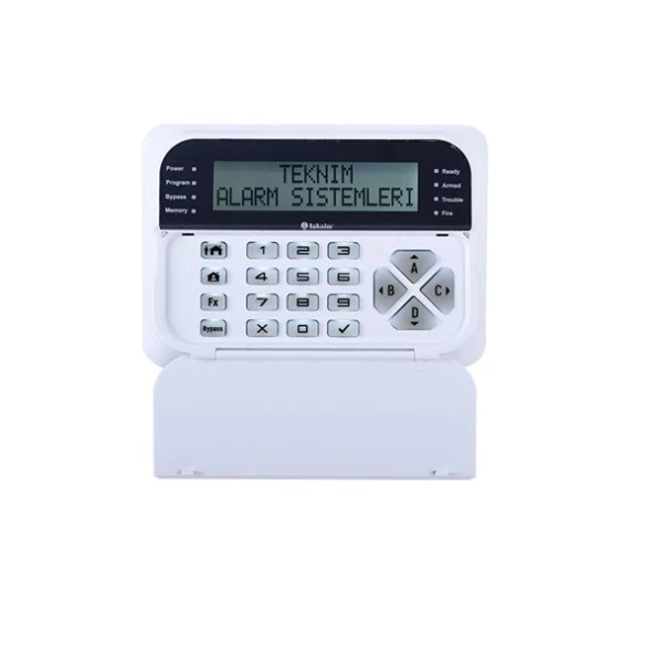 TEKNİM TSK-5710 LCD KEYPAD (TSP PANEL UYUMLU) ürün görseli 1