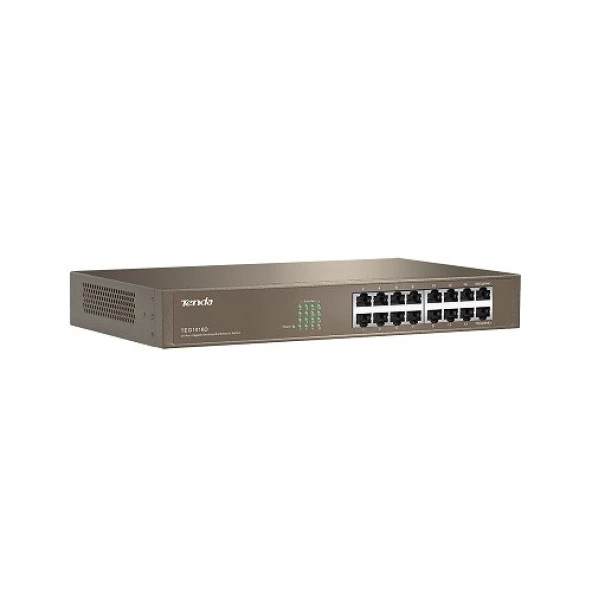 TENDA 16port TEG1016D GIGABIT Yönetilemez Switch Masaüstü ürün görseli 1