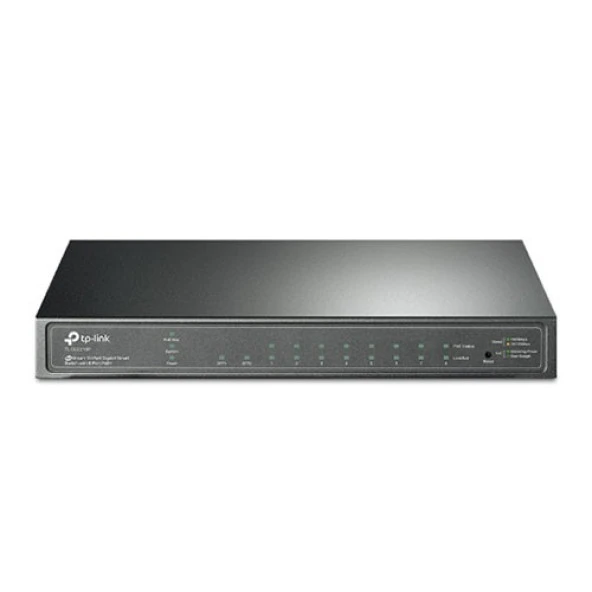 TP-LINK 10port 76w 8port PoE TL-SG2210P GIGABIT 2X SFP Yönetilebilir Switch ürün görseli 1