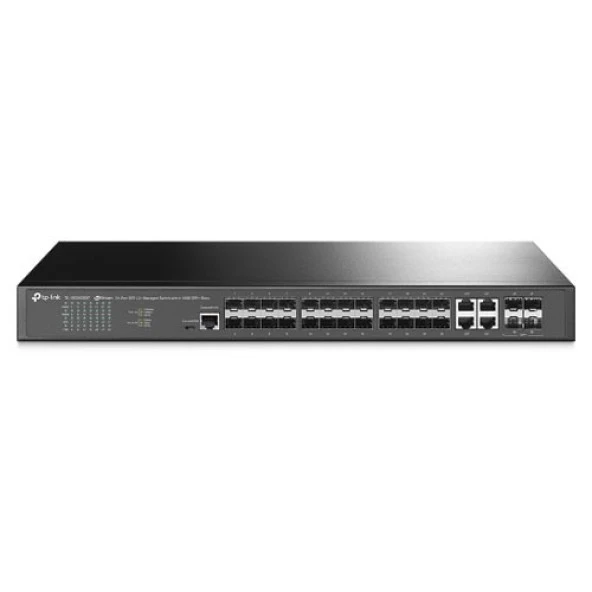 TP-LINK 24port FSP TL-SG3428XF Gigabit 4-10Gbe SFP Yönetilebilir Switch ürün görseli 1