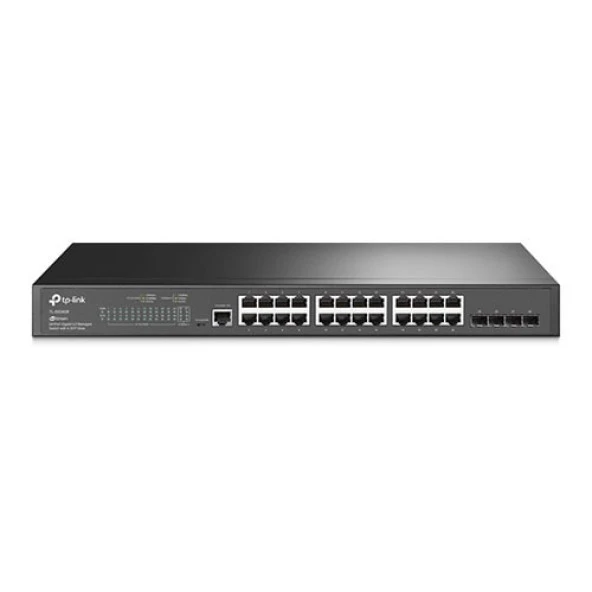 TP-LINK 24-PORT TL-SG3428 GIGABIT 4X-SFP YÖNETİLEBİLİR SWITCH ürün görseli 1