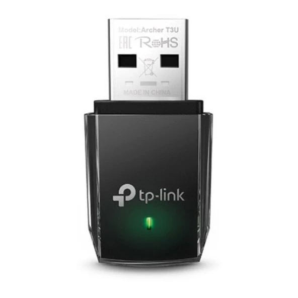 TP-LINK ARCHER T3U 1300mbps Dual Band USB Kablosuz Adaptör ürün görseli 1