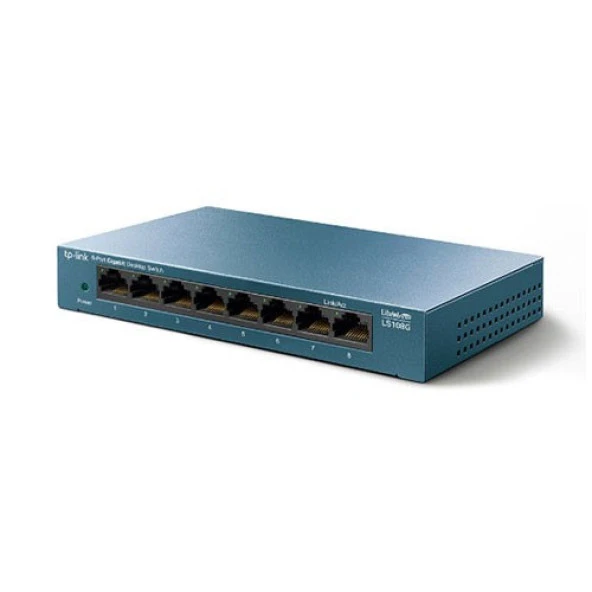 TP-LINK 8-PORT LS108G GIGABIT YÖNETİLEMEZ SWITCH ürün görseli 1