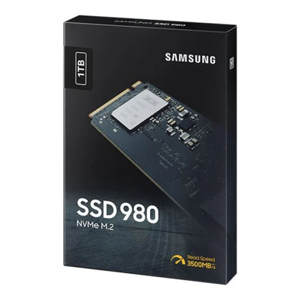 SAMSUNG 1TB SSD980 MZ-V8V1T0BW 3500- 3000MB/s M2 PCIe NVMe Gen3 Disk ürün görseli 1