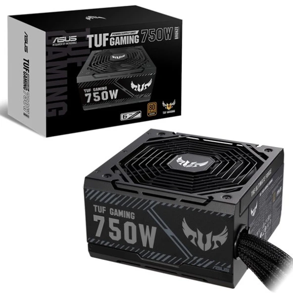 ASUS 750W 80+ BRONZE TUF GAMING 750B POWER SUPPLY ürün görseli 1