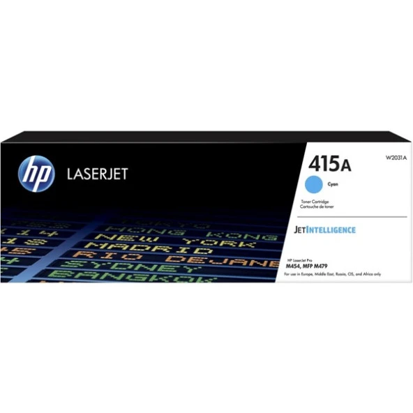 Hp W2031a (415A) Mavi Toner 2.100 Sayfa ürün görseli 1